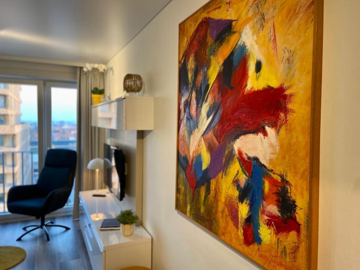 Moderne Studio Aan Zee Apartment ออสเทนด์ ภายนอก รูปภาพ