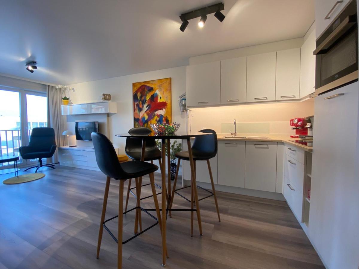 Moderne Studio Aan Zee Apartment ออสเทนด์ ภายนอก รูปภาพ
