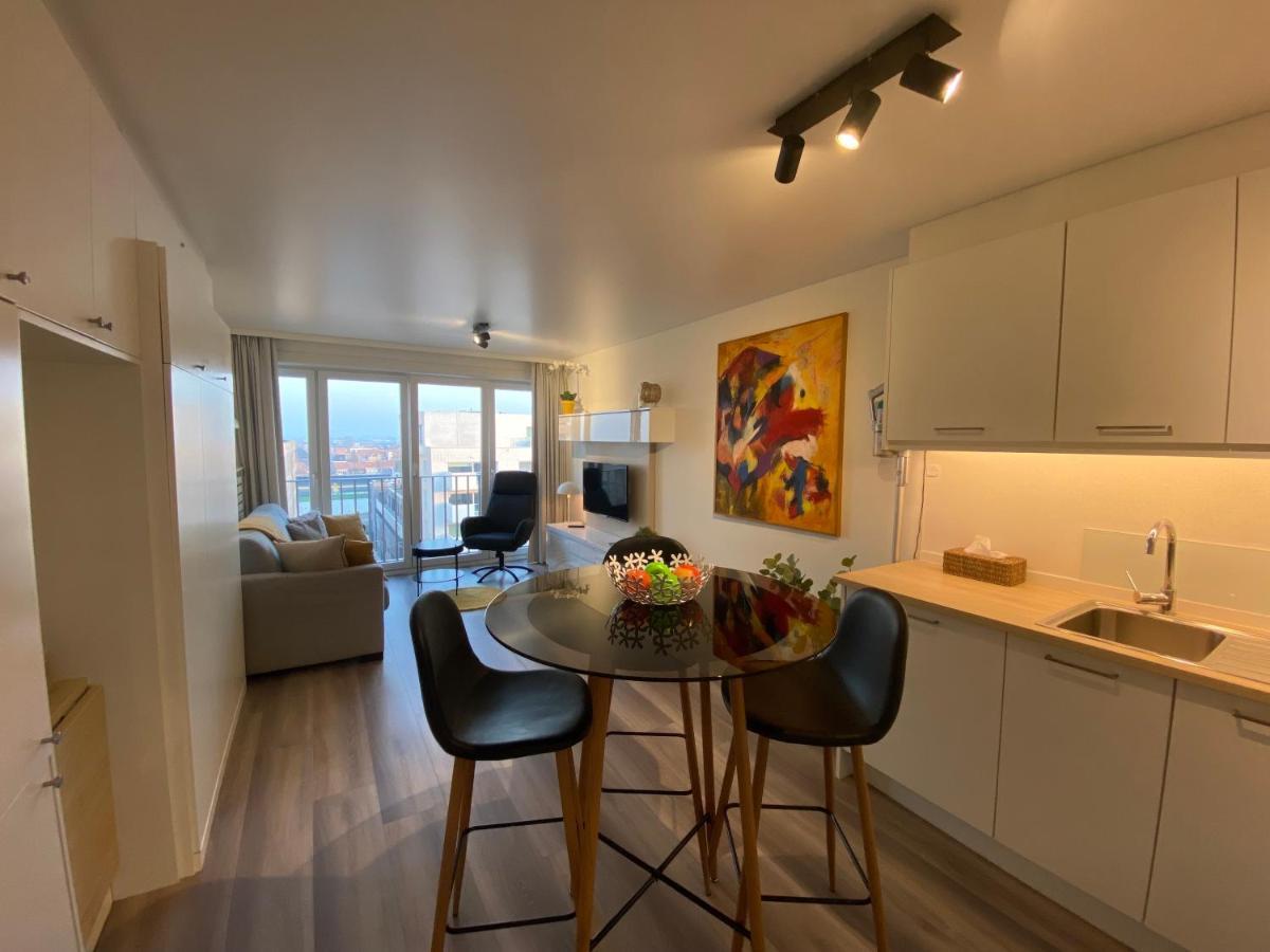 Moderne Studio Aan Zee Apartment ออสเทนด์ ภายนอก รูปภาพ