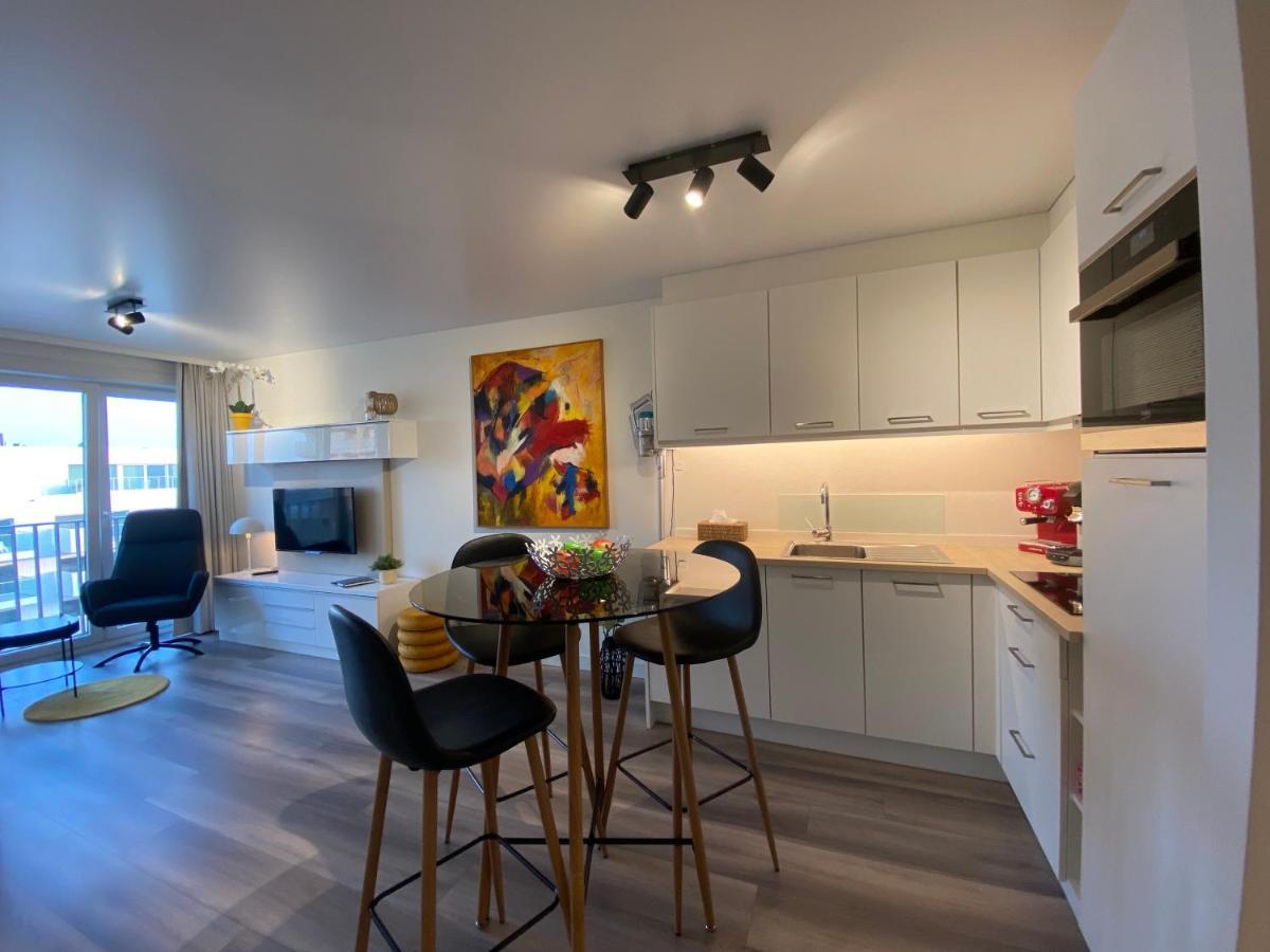 Moderne Studio Aan Zee Apartment ออสเทนด์ ภายนอก รูปภาพ